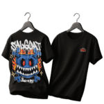 T-shirt SALGOAT BLACK OVERSIZE